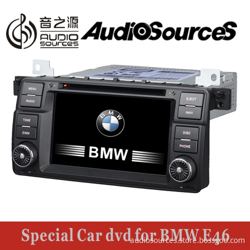 7 Inch Digital Touch Screen DVD Car Navigation System for BMW E46 BMW 3 Series 1998-2001 with DVD/3G Map /Bluetooth/Radio/GPS/RDS /iPhone/iPod (AS-8608)